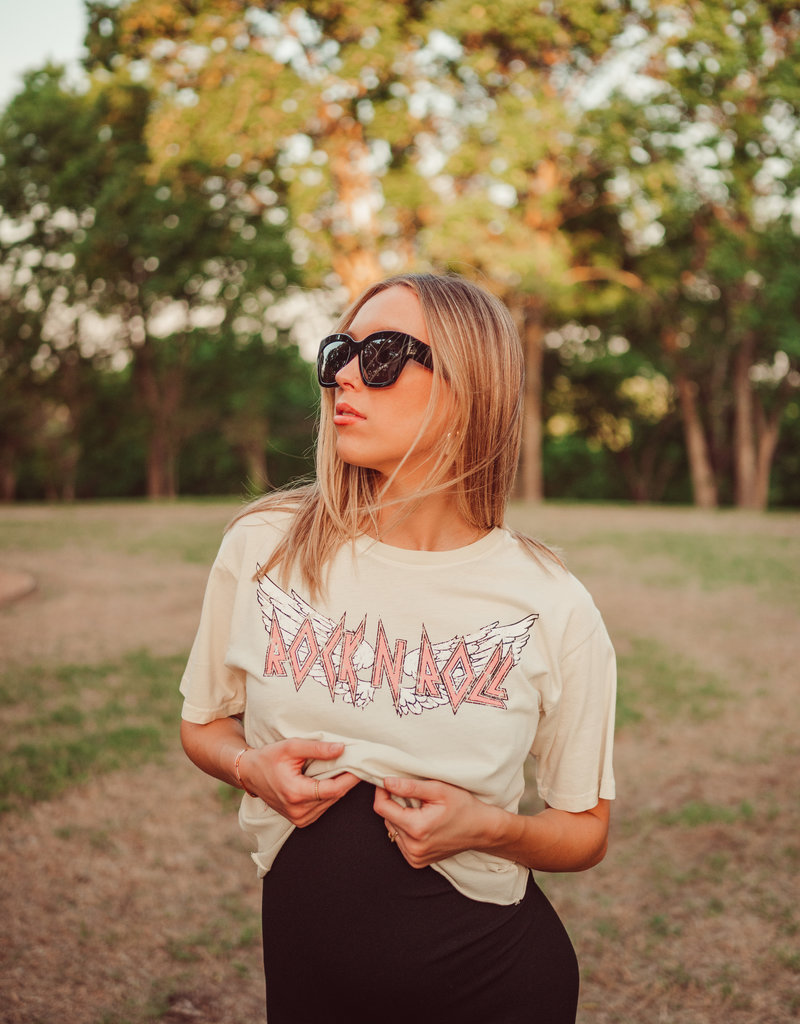Rock N Roll Angel Tee
