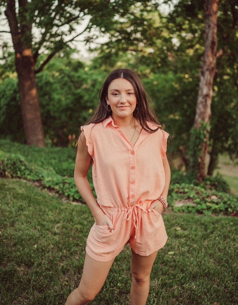 Dear John Melli Apricot Romper