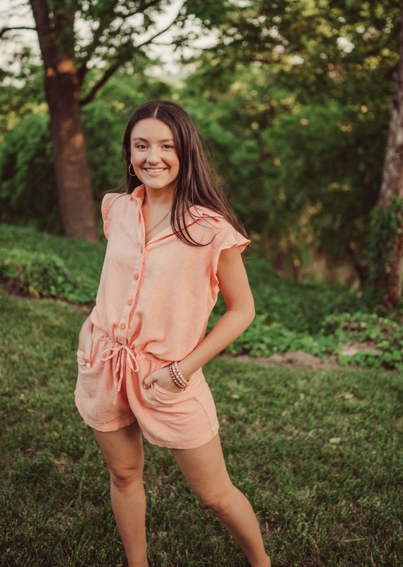 Dear John Melli Apricot Romper