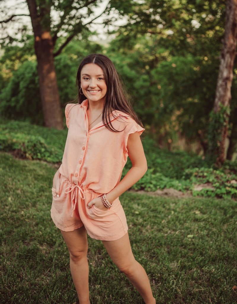 Dear John Melli Apricot Romper