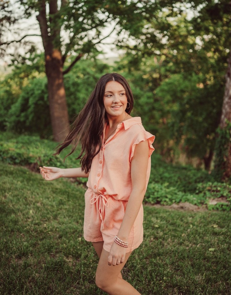 Dear John Melli Apricot Romper