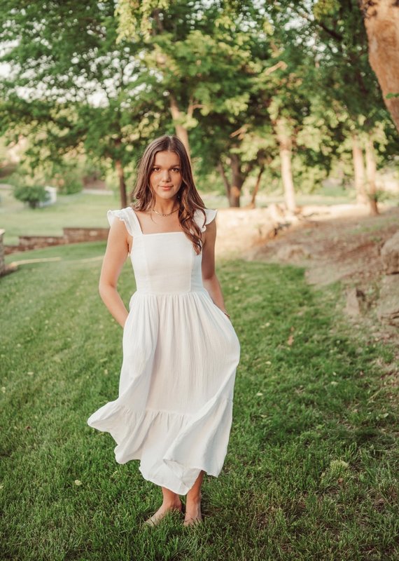 Another Love Elena Gauze Midi
