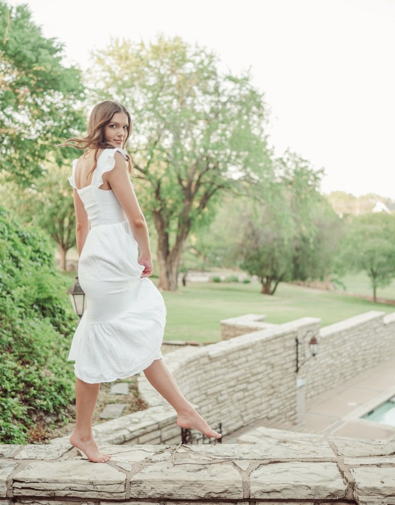 Another Love Elena Gauze Midi