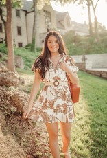 Tropics Belted Dress