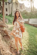 Tropics Belted Dress