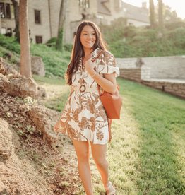 Tropics Belted Dress