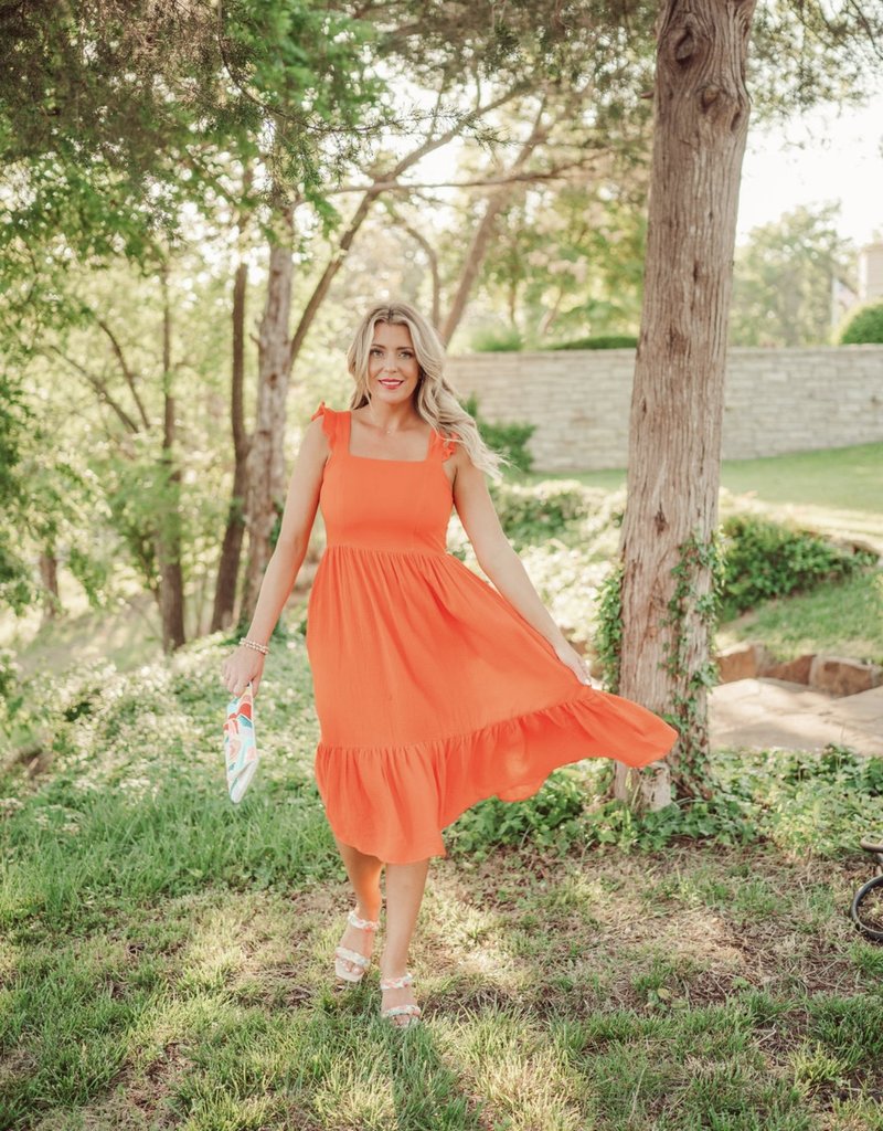 Another Love Elena Gauze Midi