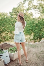Beach Day Wrap Top