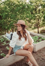 Beach Day Wrap Top