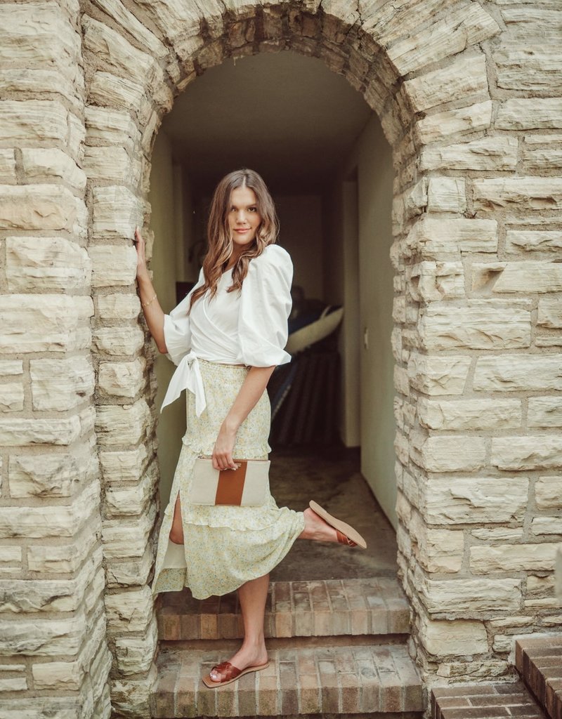 Beach Day Wrap Top