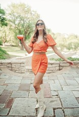 Papaya Skort Set