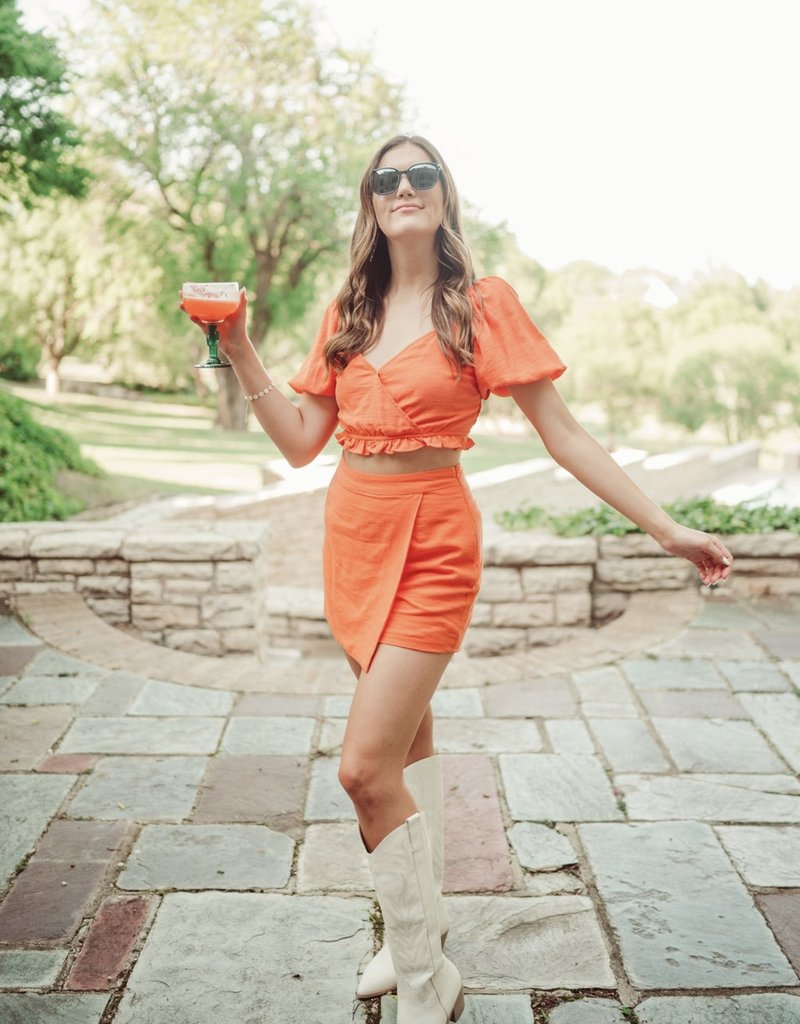 Papaya Skort Set