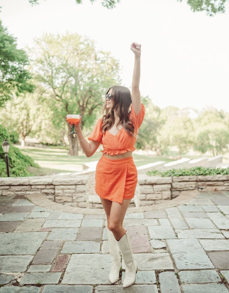 Papaya Skort Set