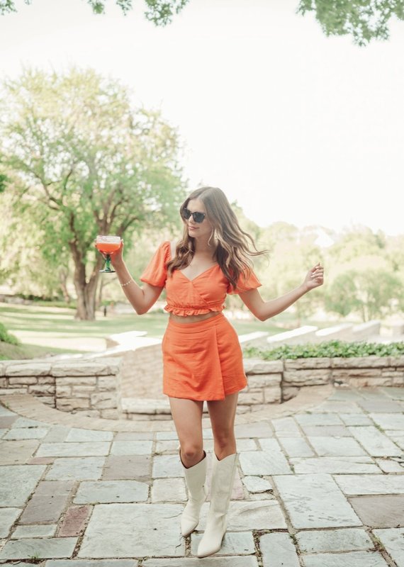 Papaya Skort Set