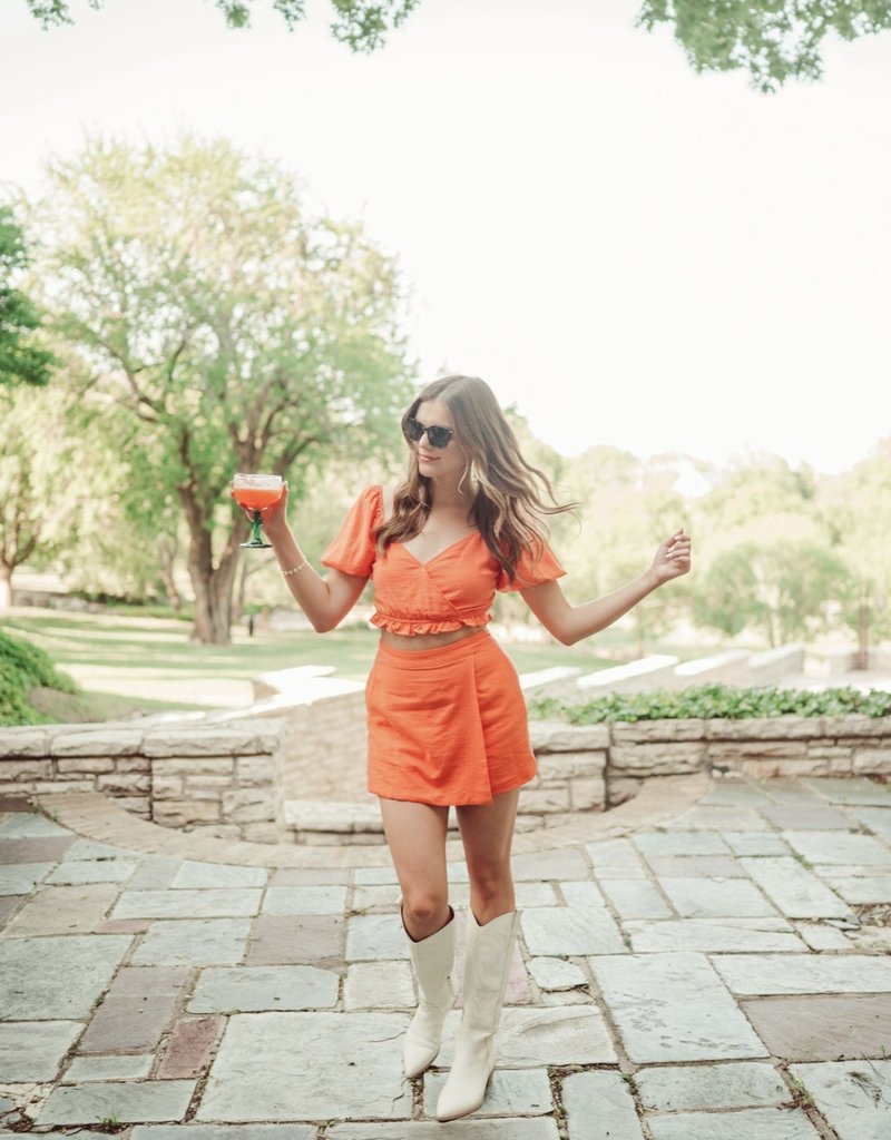 Papaya Skort Set