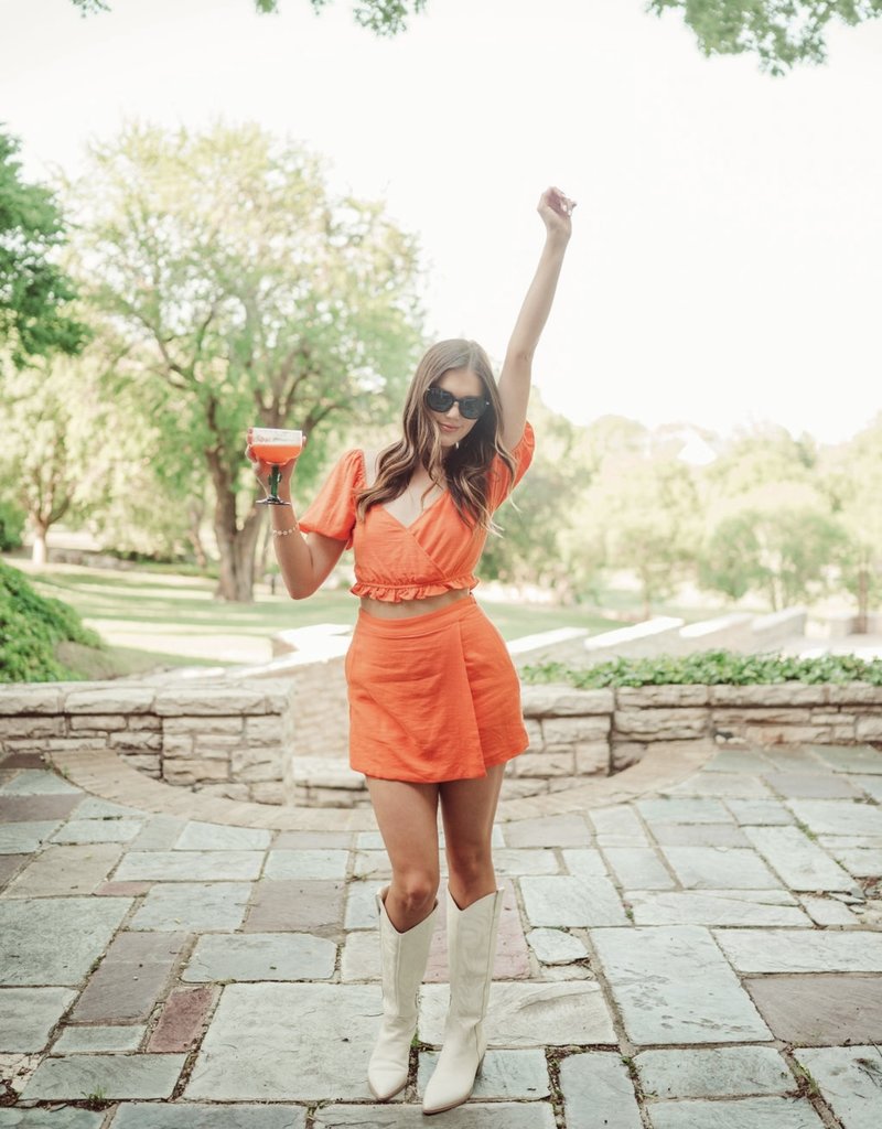 Papaya Skort Set