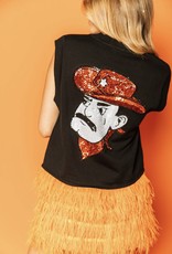 Queen of Sparkles Pokes Feather Tank