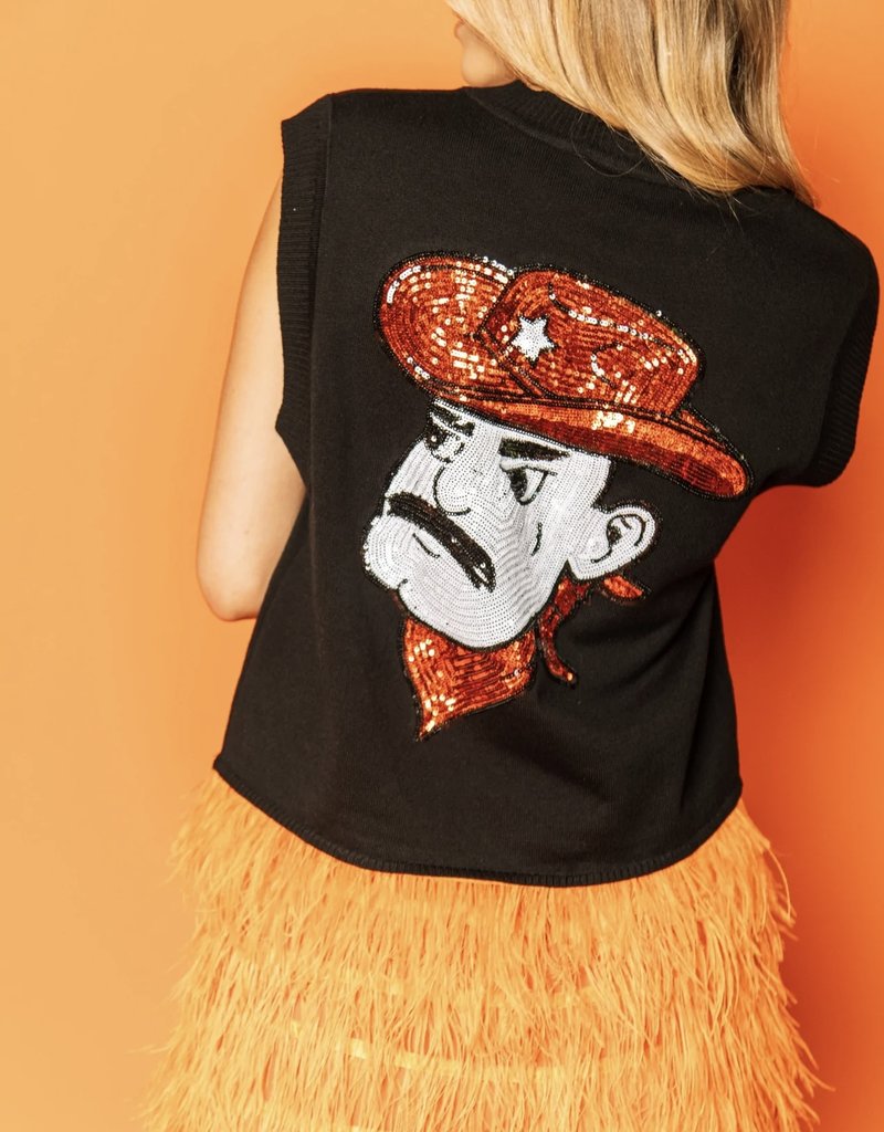 Queen of Sparkles Pokes Feather Tank