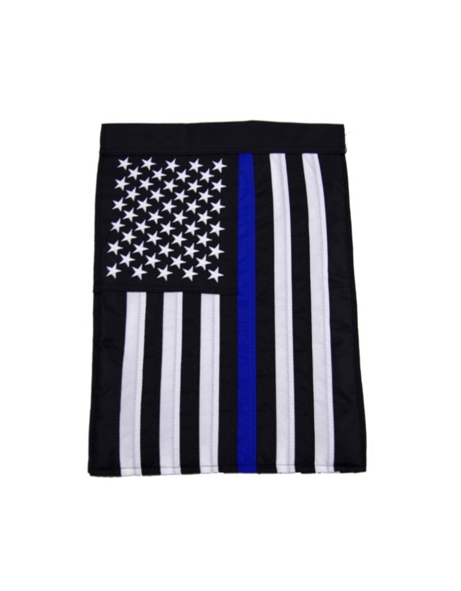 Patriotic Blue Line Garden Flag