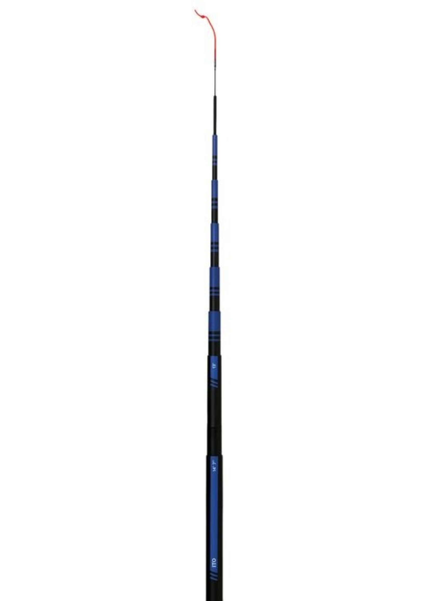 Tenkara USA ITO rod, 13ft-14ft 7in, 390cm-445cm zoom rod