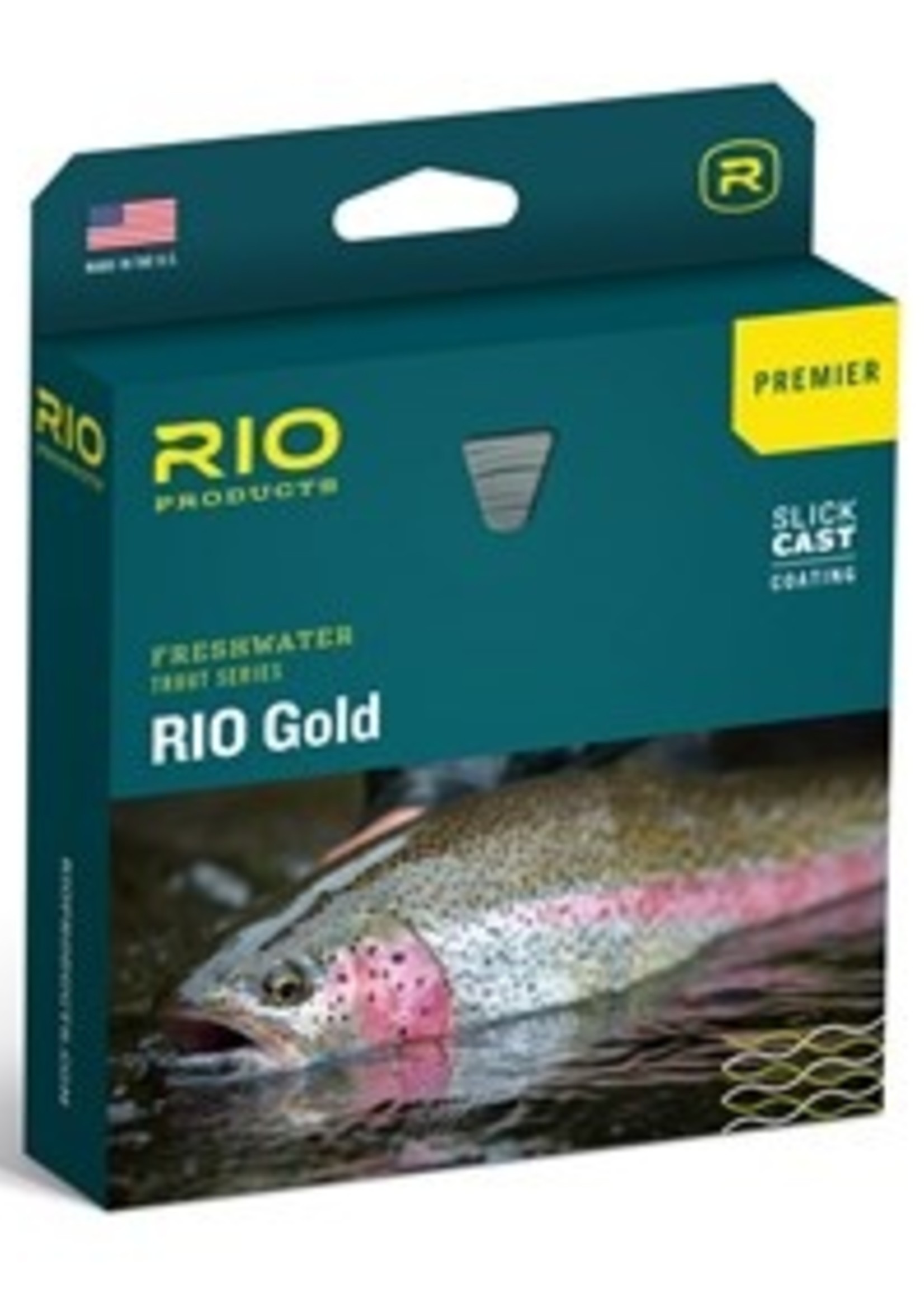 RIO Products Rio Gold Fly Line Moss/Gold WF6F