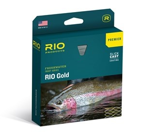 Rio Gold Fly Line Moss/Gold WF6F - Great Feathers