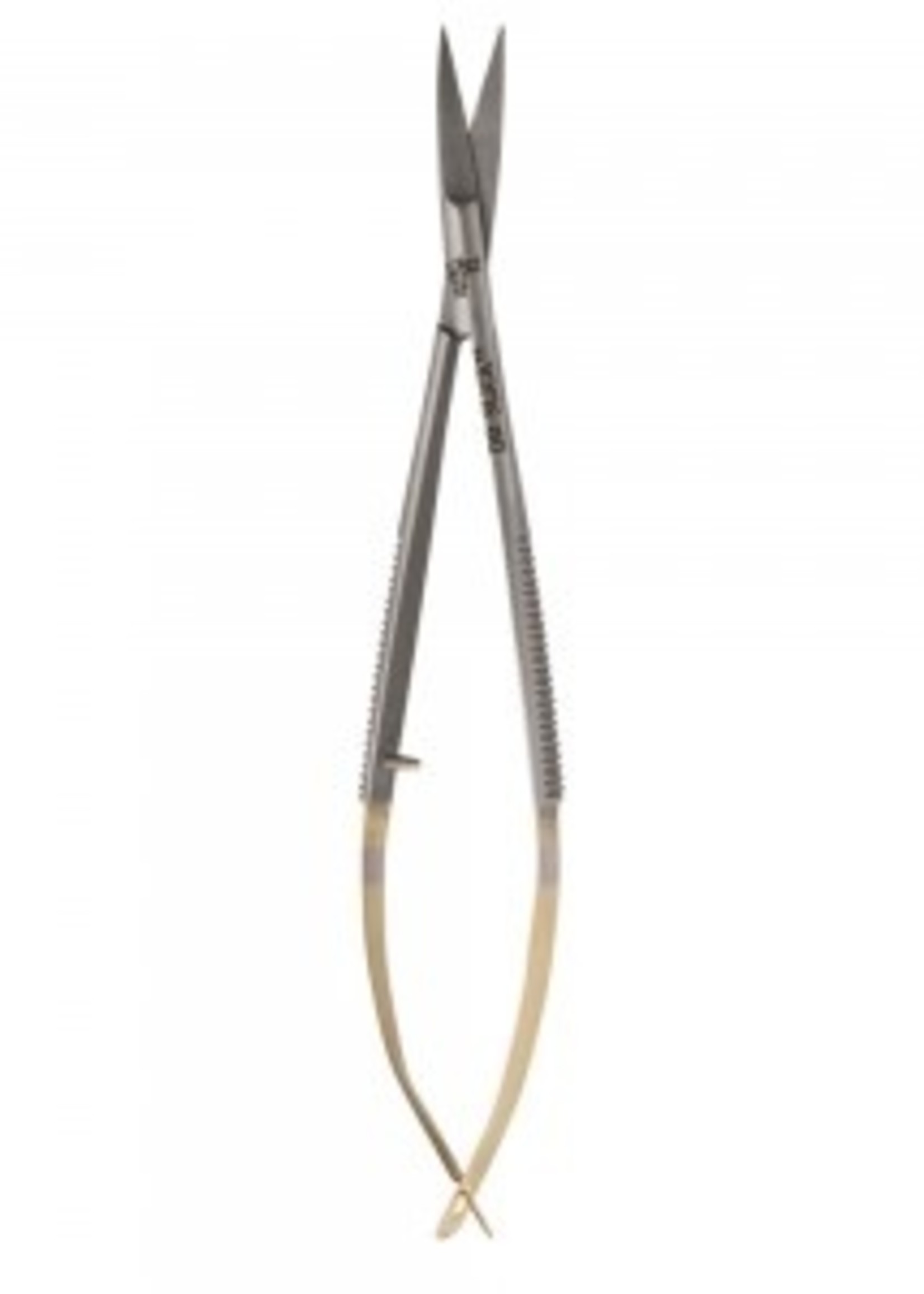 Dr. Slick Scissor Clamp - Gold - 4 in Straight