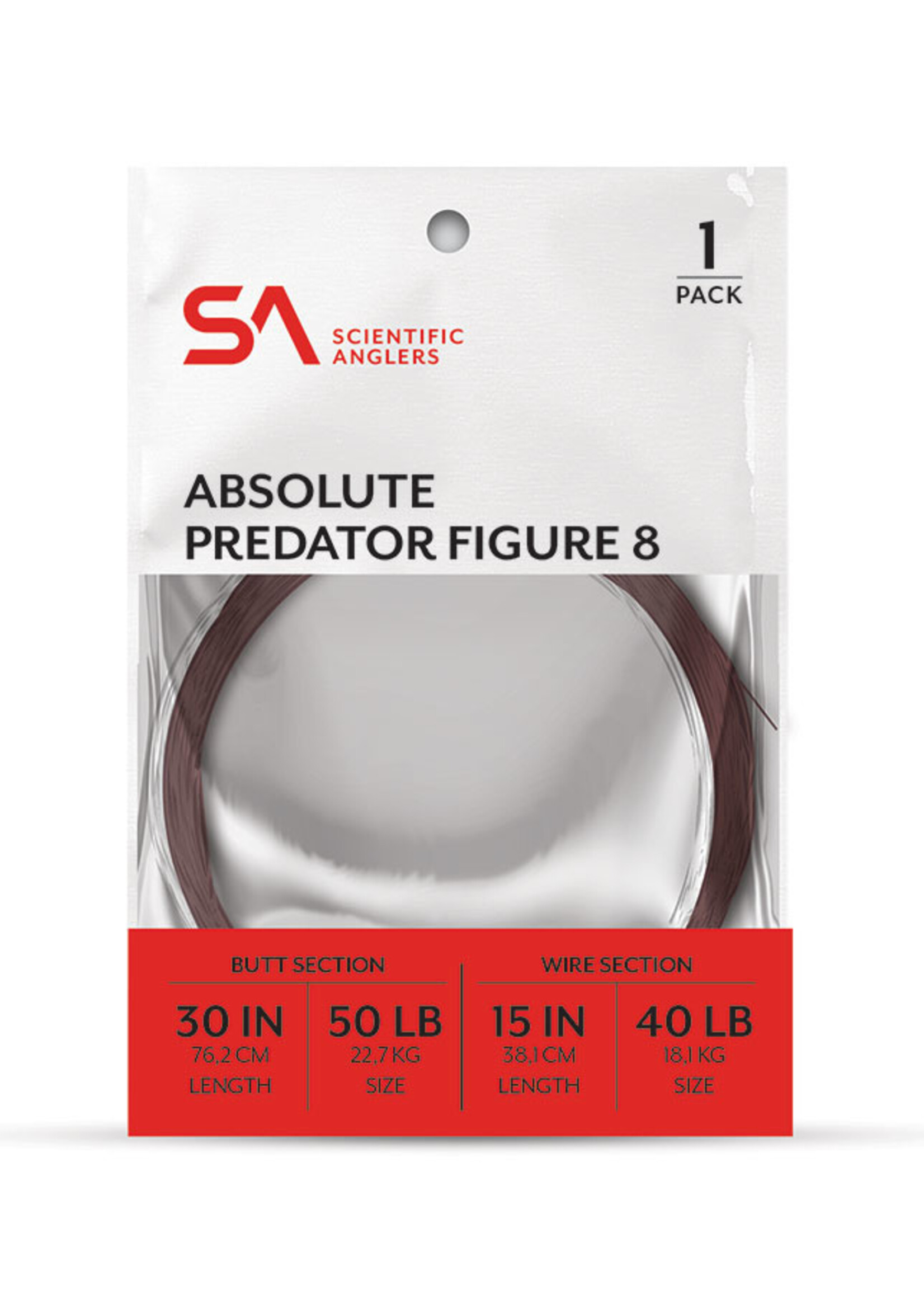 Scientific Anglers SA Absolute Predator Figure Eight Leader