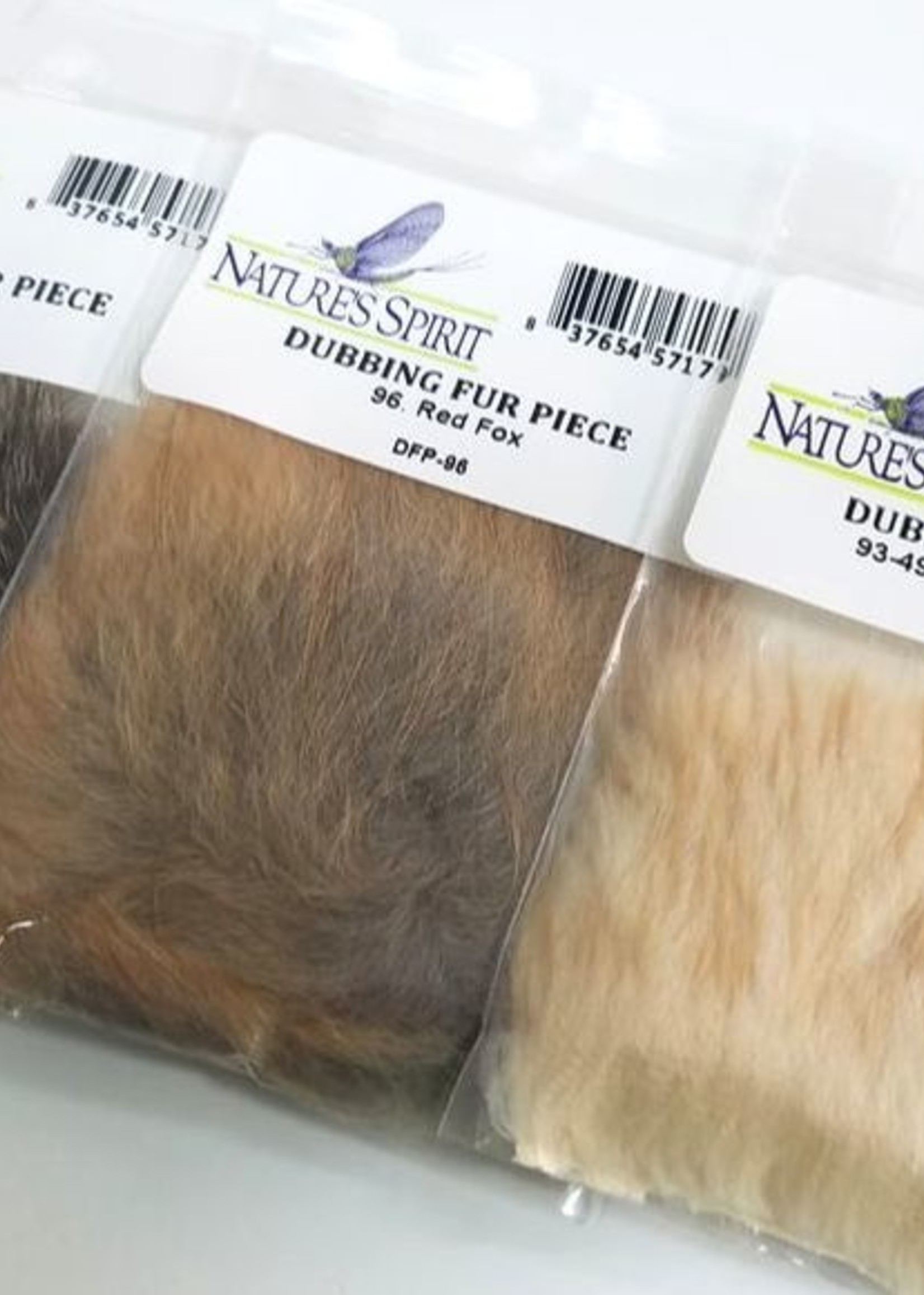 Nature's Spirit Red Fox Dubbing Fur Piece