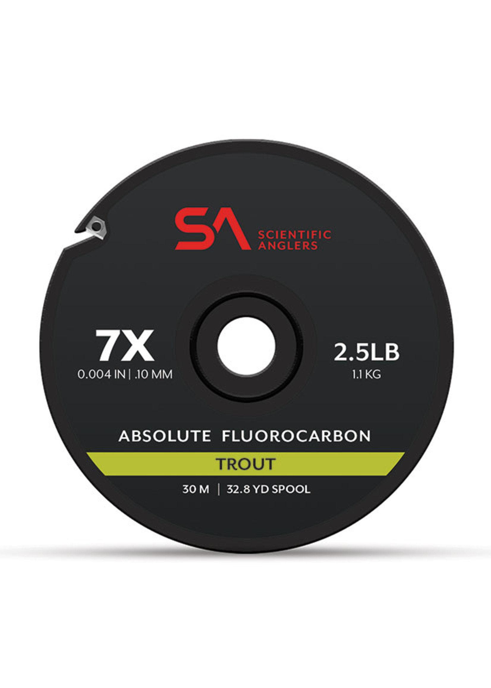 Scientific Anglers SA Trout Series Absolute Fluorocarbon 2x-7x