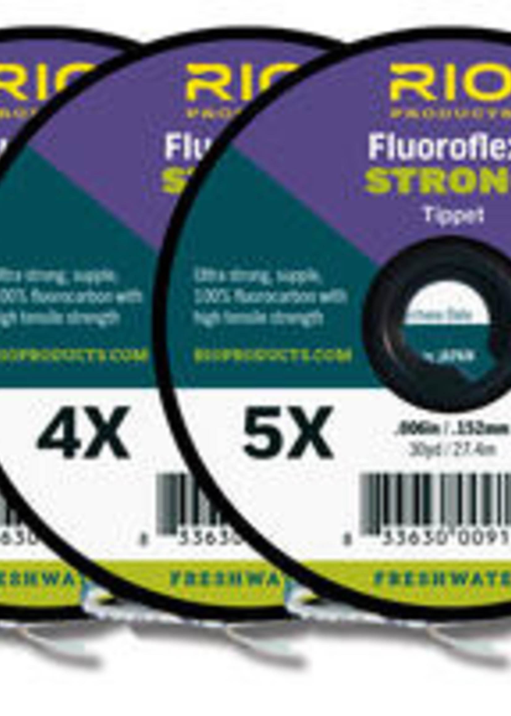 RIO Products Rio Fluoroflex Strong 3-Pack 3x-5x, 4x-6x