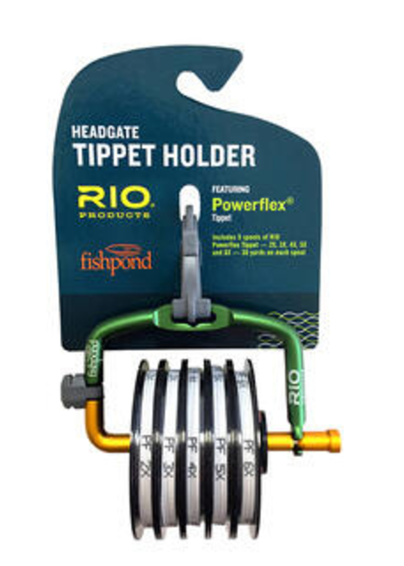 RIO Products Rio Headgate Loaded Tippet Holder 2x-6x