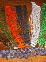 Hareline Dubbin Grizzly Micro Legs