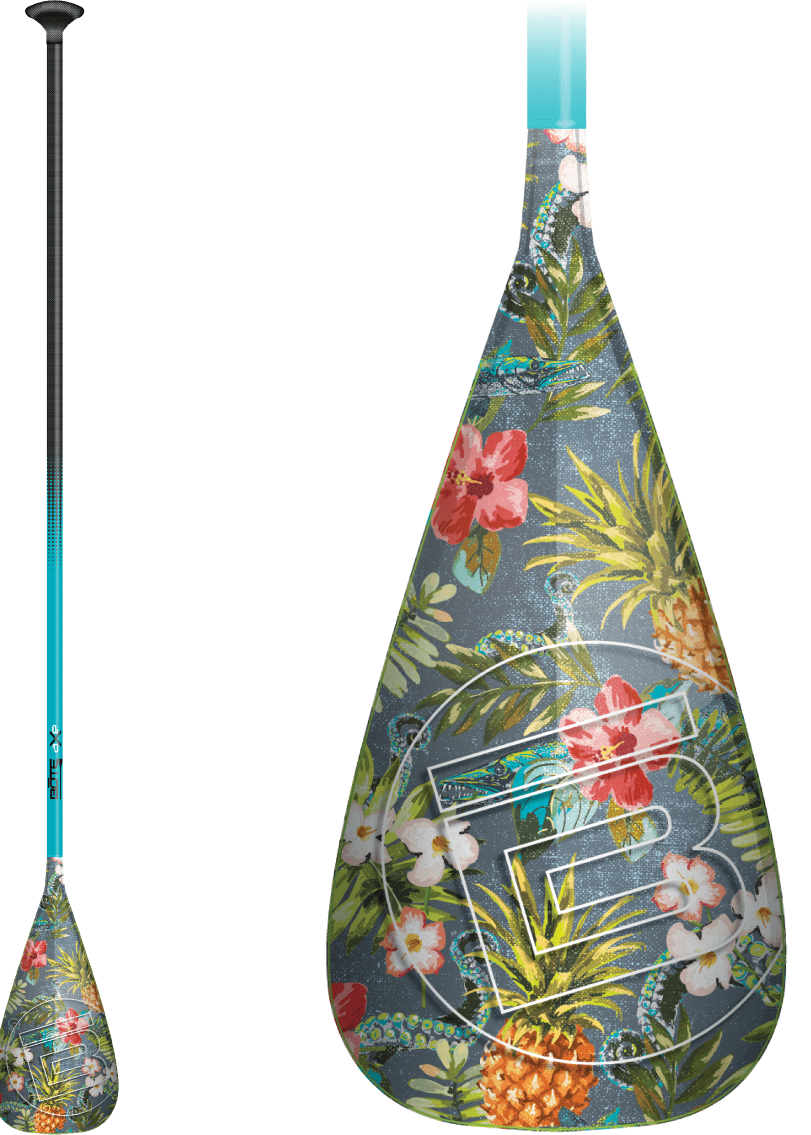 BOTE BOTE Axe Native Floral 1-Piece SUP Paddle