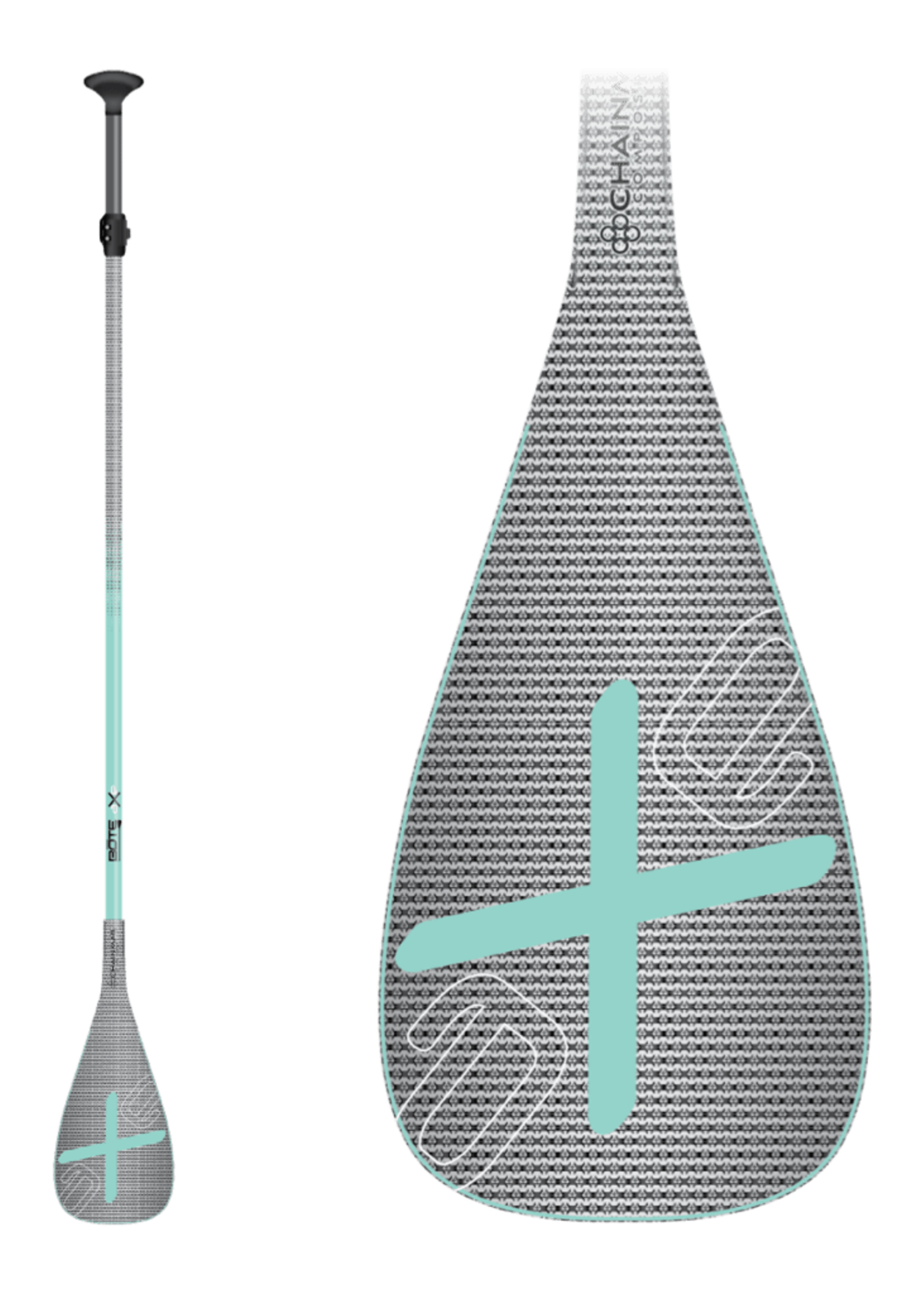 BOTE BOTE Axe Chainmail Pro 2-Piece Adjustable SUP Paddle