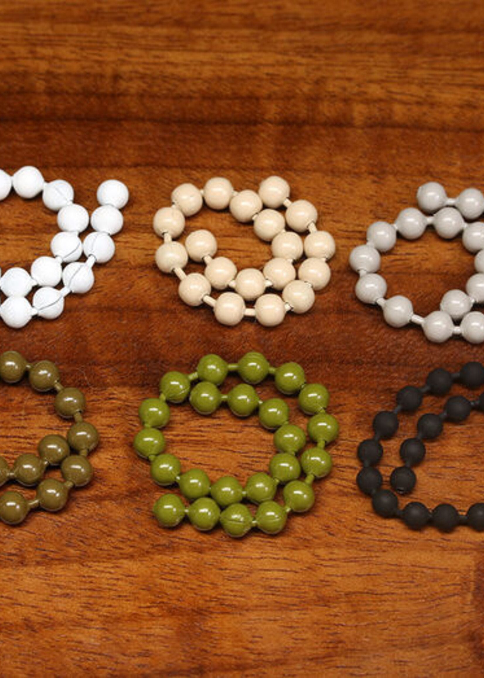 Hareline Dubbin Chicone's Stealth Chain Olive Brown Large