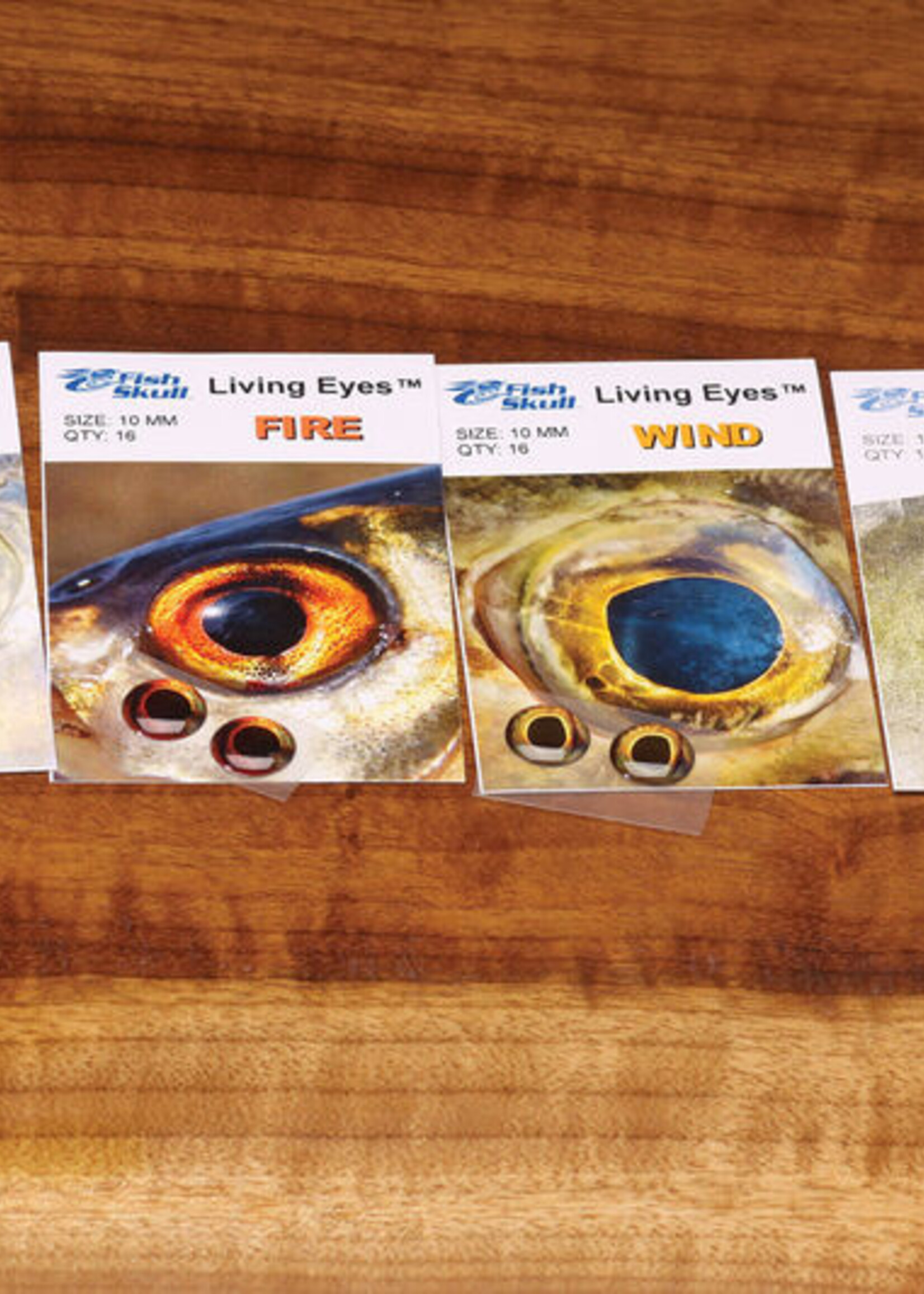 Hareline Dubbin Fish-Skull Living Eyes Wind 4LE