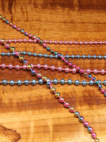 Hareline Dubbin Senyodelic Bead Chain Pink Large