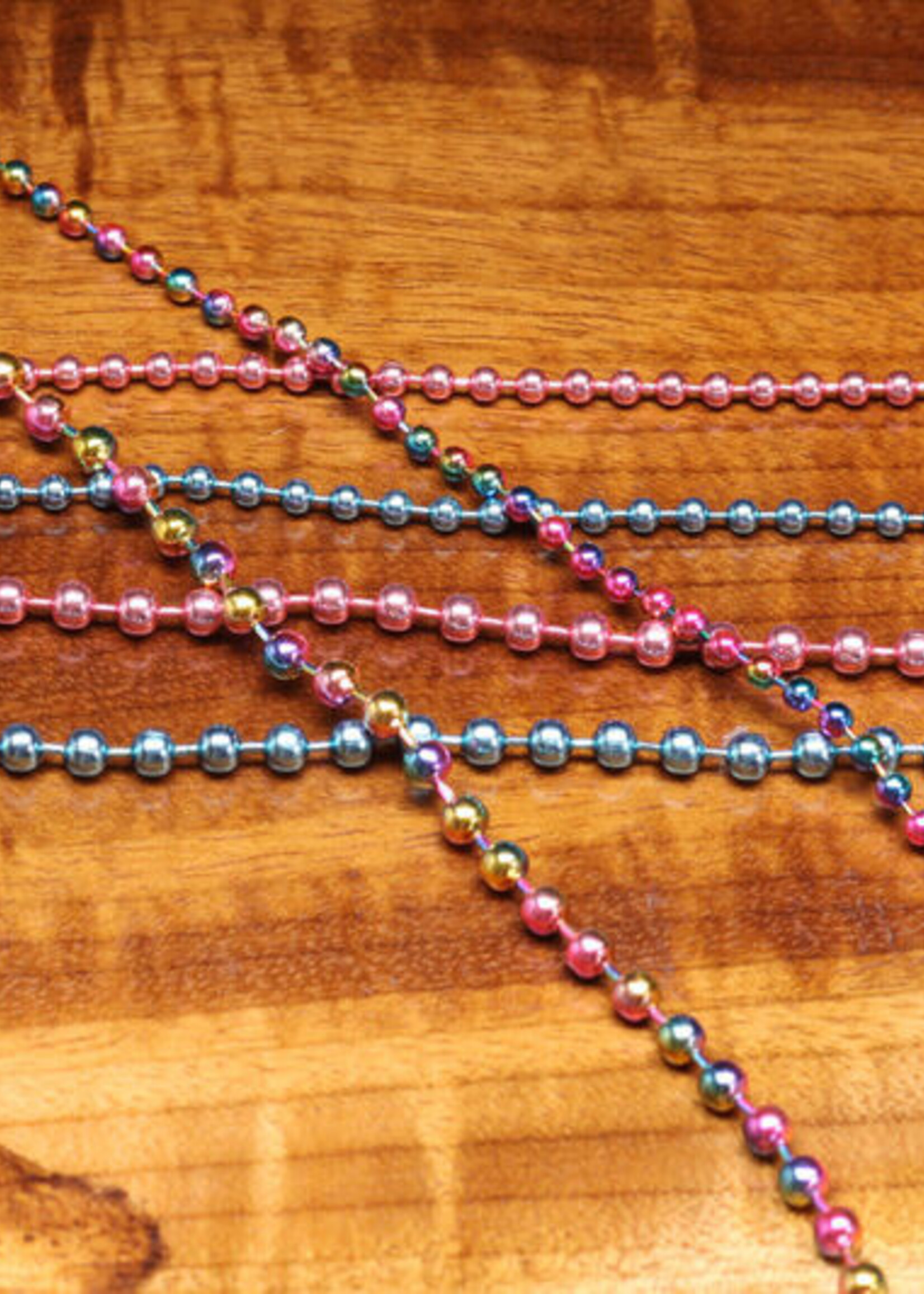 Hareline Dubbin Senyodelic Bead Chain Pink Large