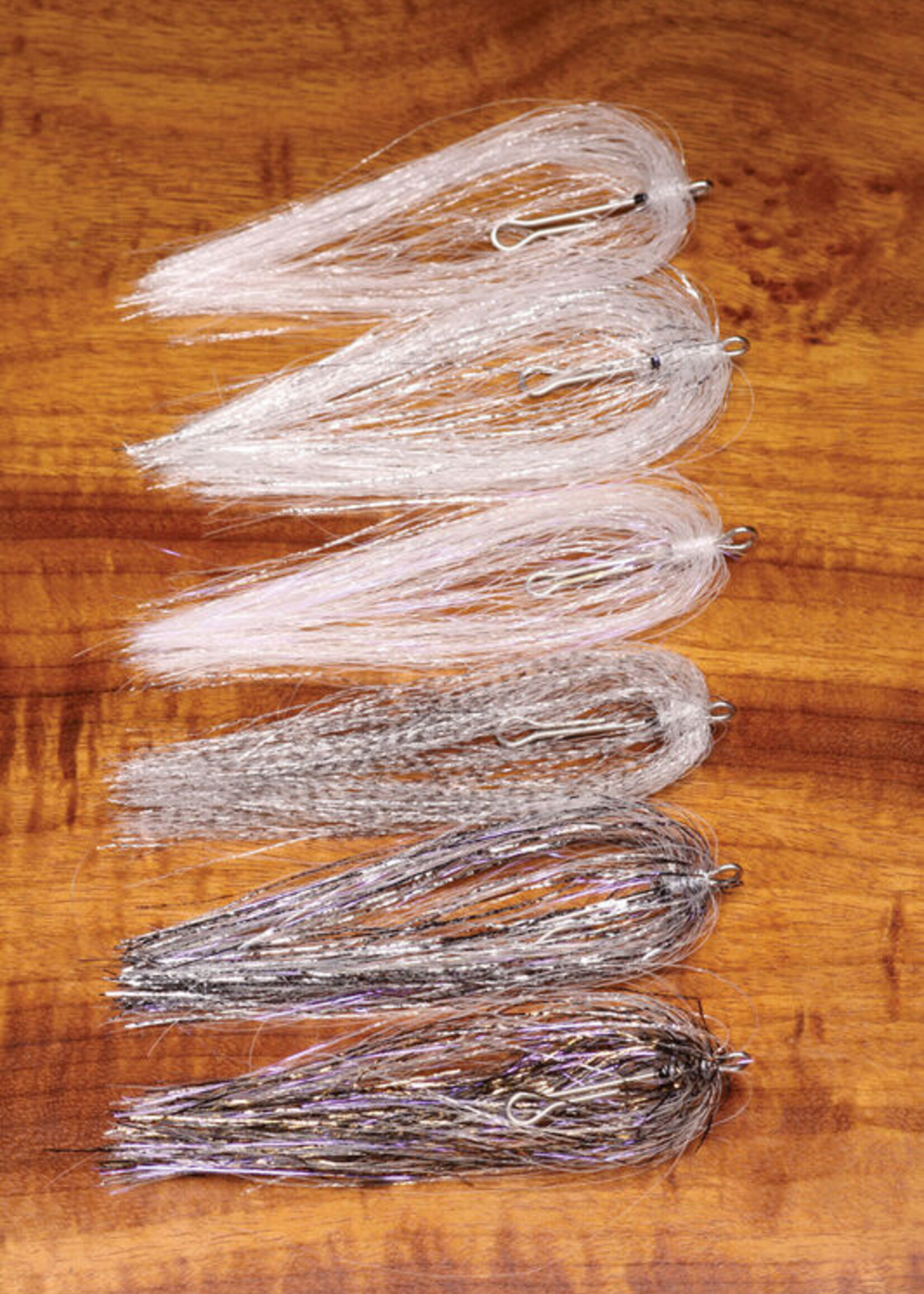 Hareline Dubbin Senyo's Barred Predator Wrap Fl. Chartreuse