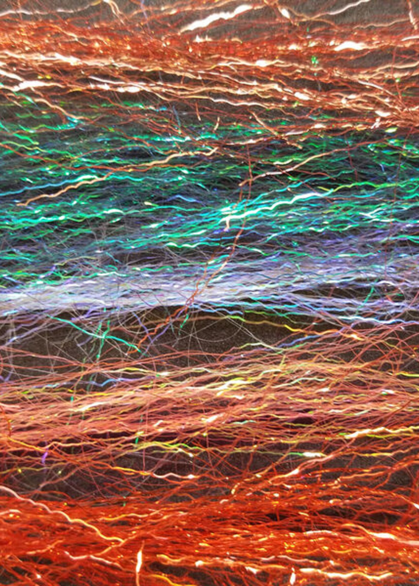 Hareline Dubbin Ripple Ice Fiber Copper