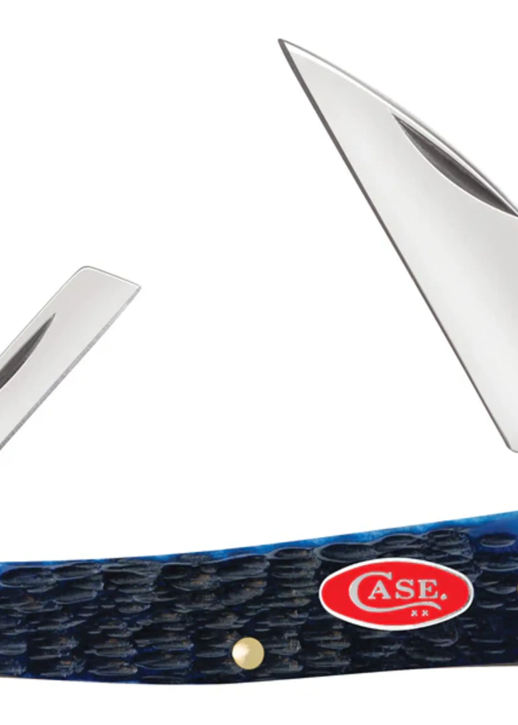 W.R. Case & Sons CASE Navy Blue Bone Rogers Jig Seahorse Whittler