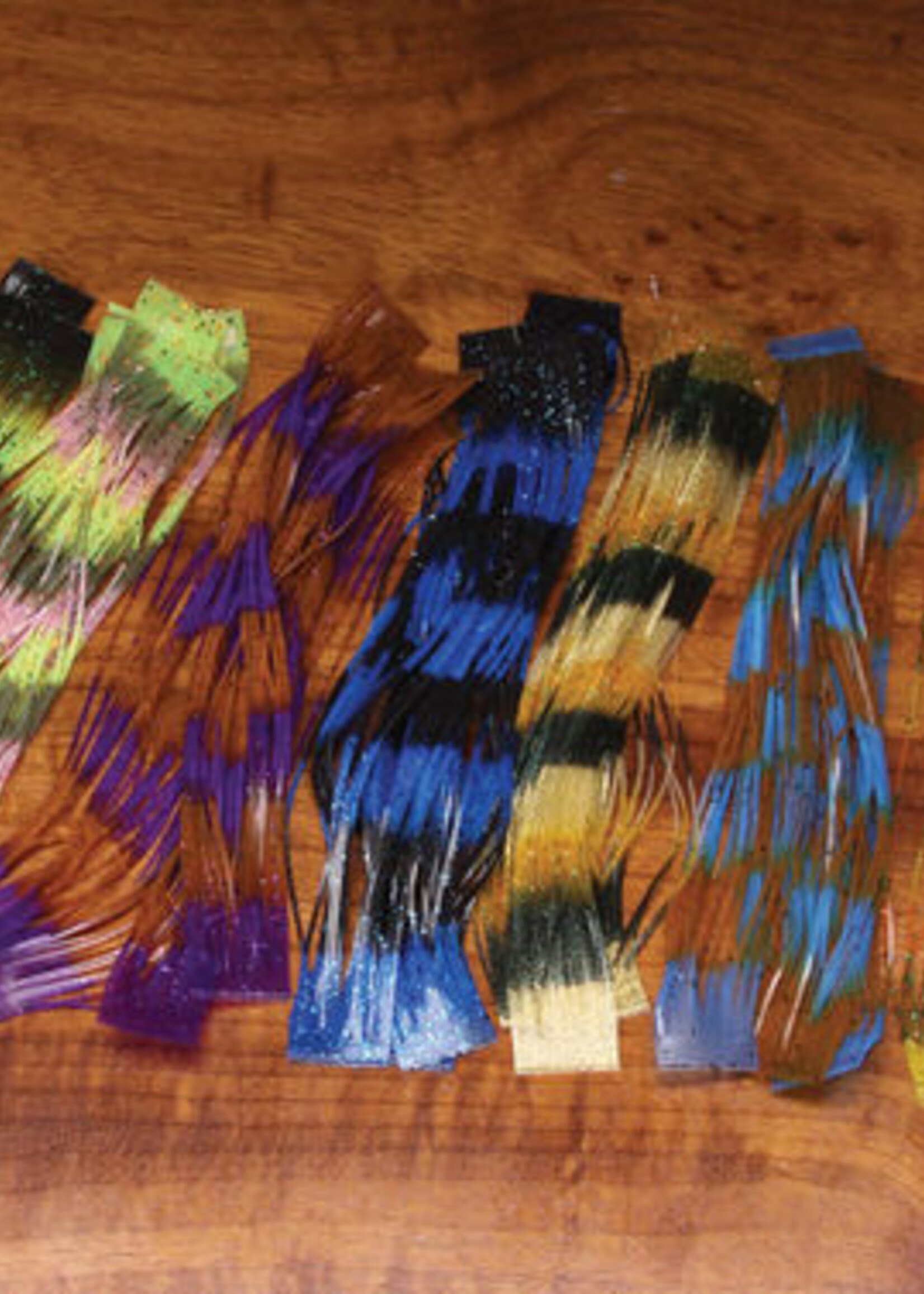 Hareline Dubbin Fly Enhancer Legs #40 Brown/Pumpkin