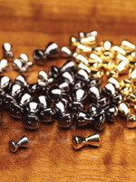 Hareline Dubbin Brass Eyes Medium #127 Fl Yellow Chartreuse