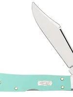 W.R. Case & Sons CASE Seafoam Green G-10 Smooth Medium Stockman