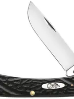 W.R. Case & Sons CASE Black Synthetic Rough Jig Peanut