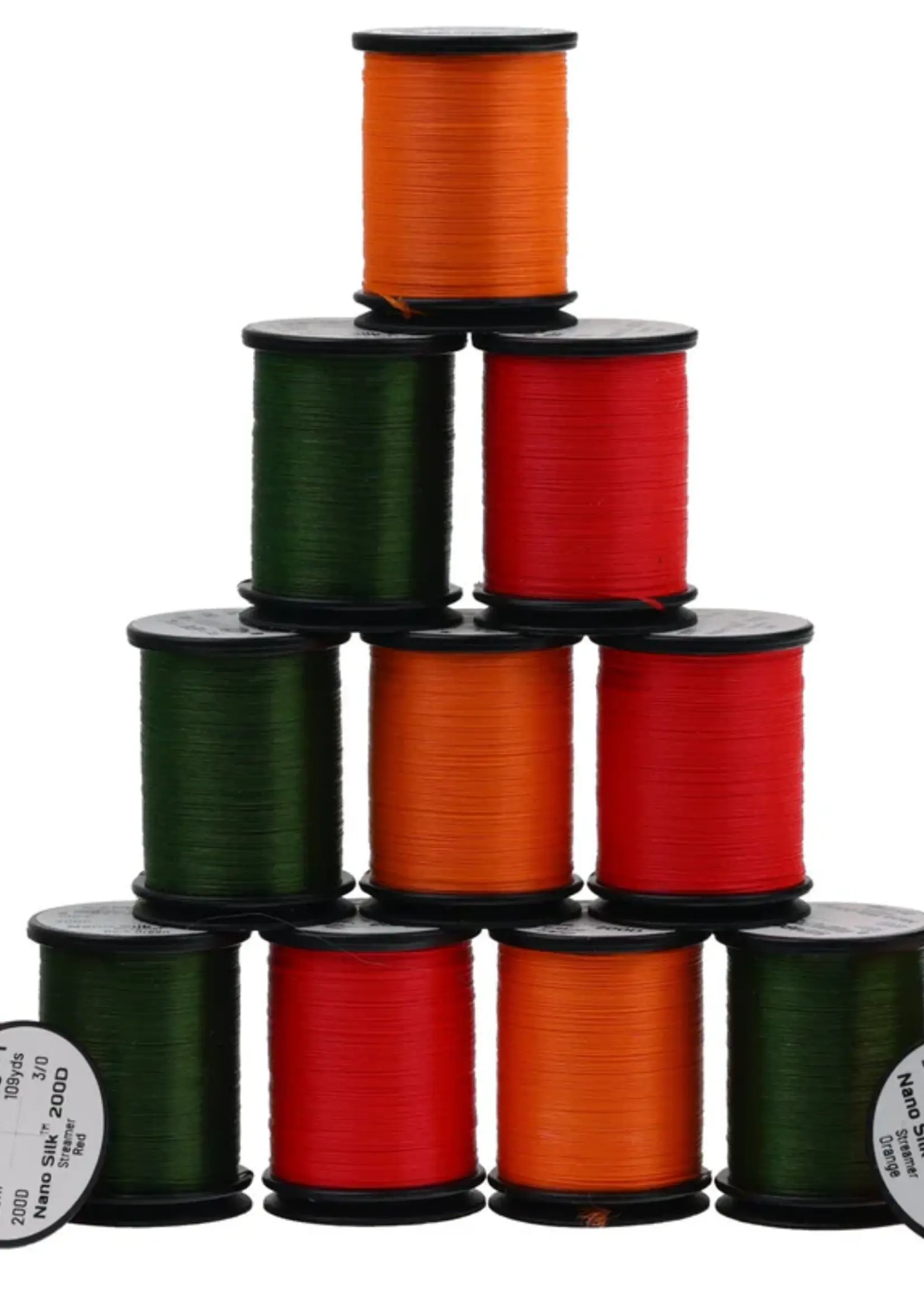 Semperfli Semperfli Nano Silk 3/0 200D Streamer Red