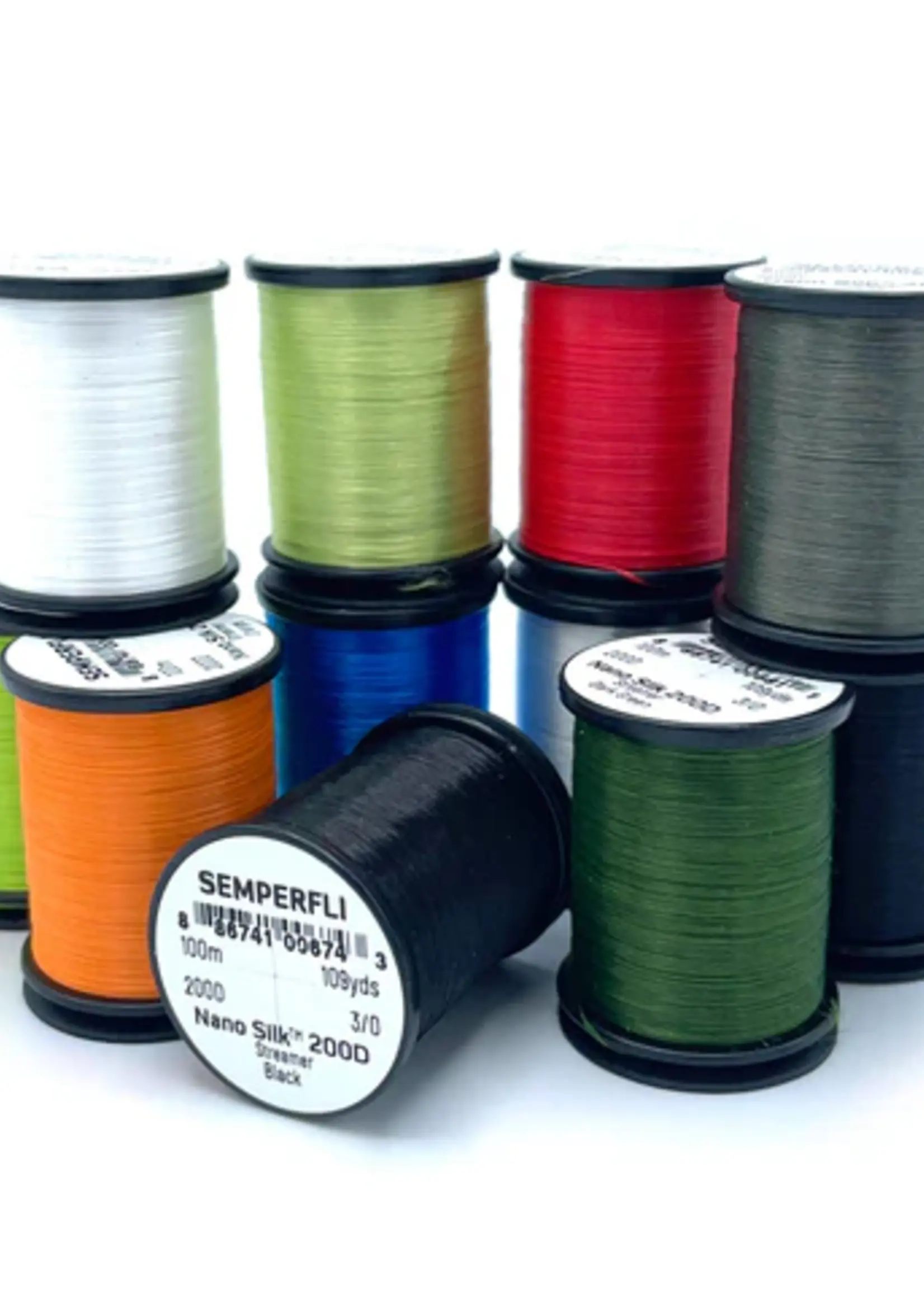 Semperfli Semperfli Nano Silk 3/0 Rhyac Green