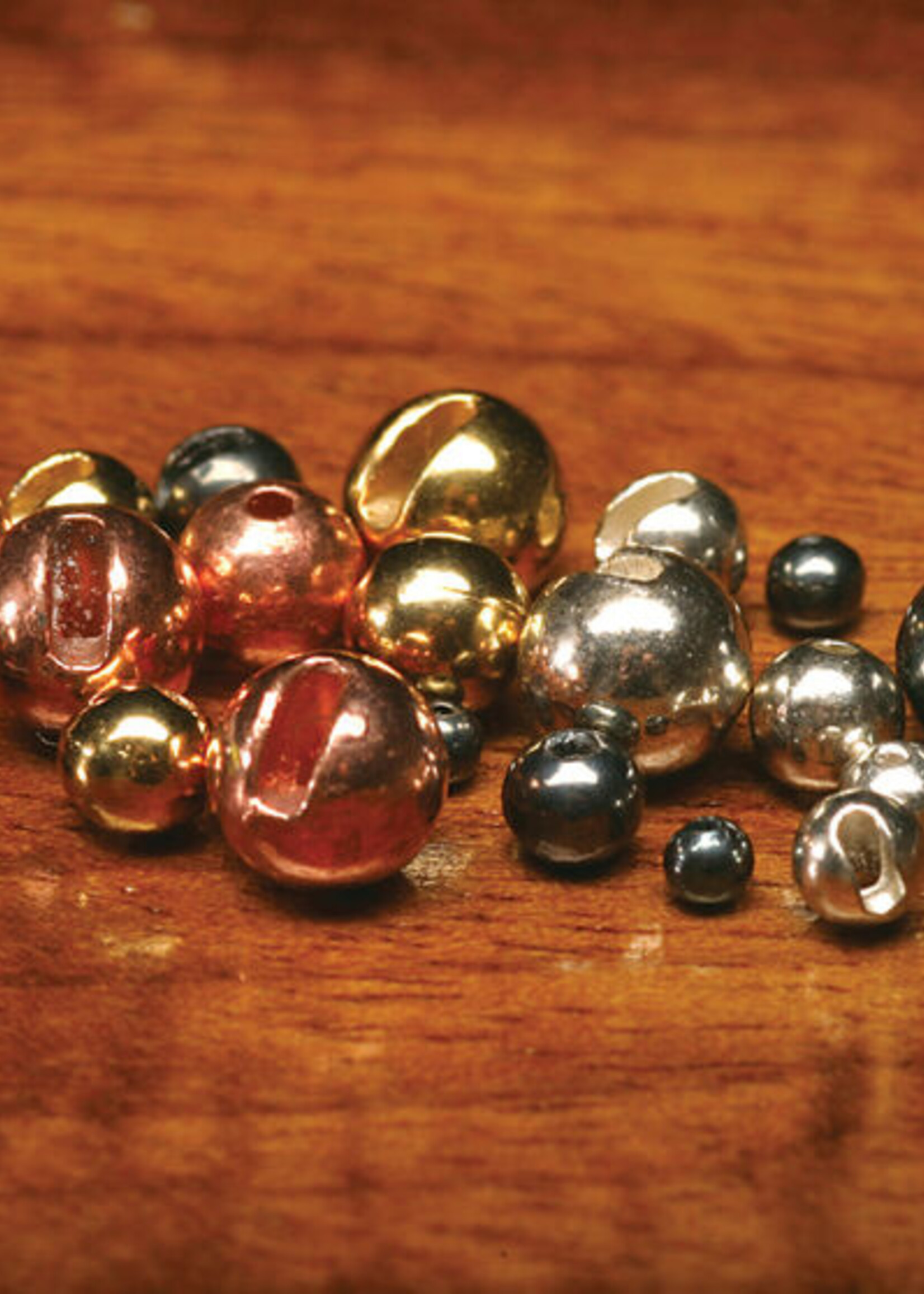 Hareline Dubbin Slotted Tungsten Beads 1/16"