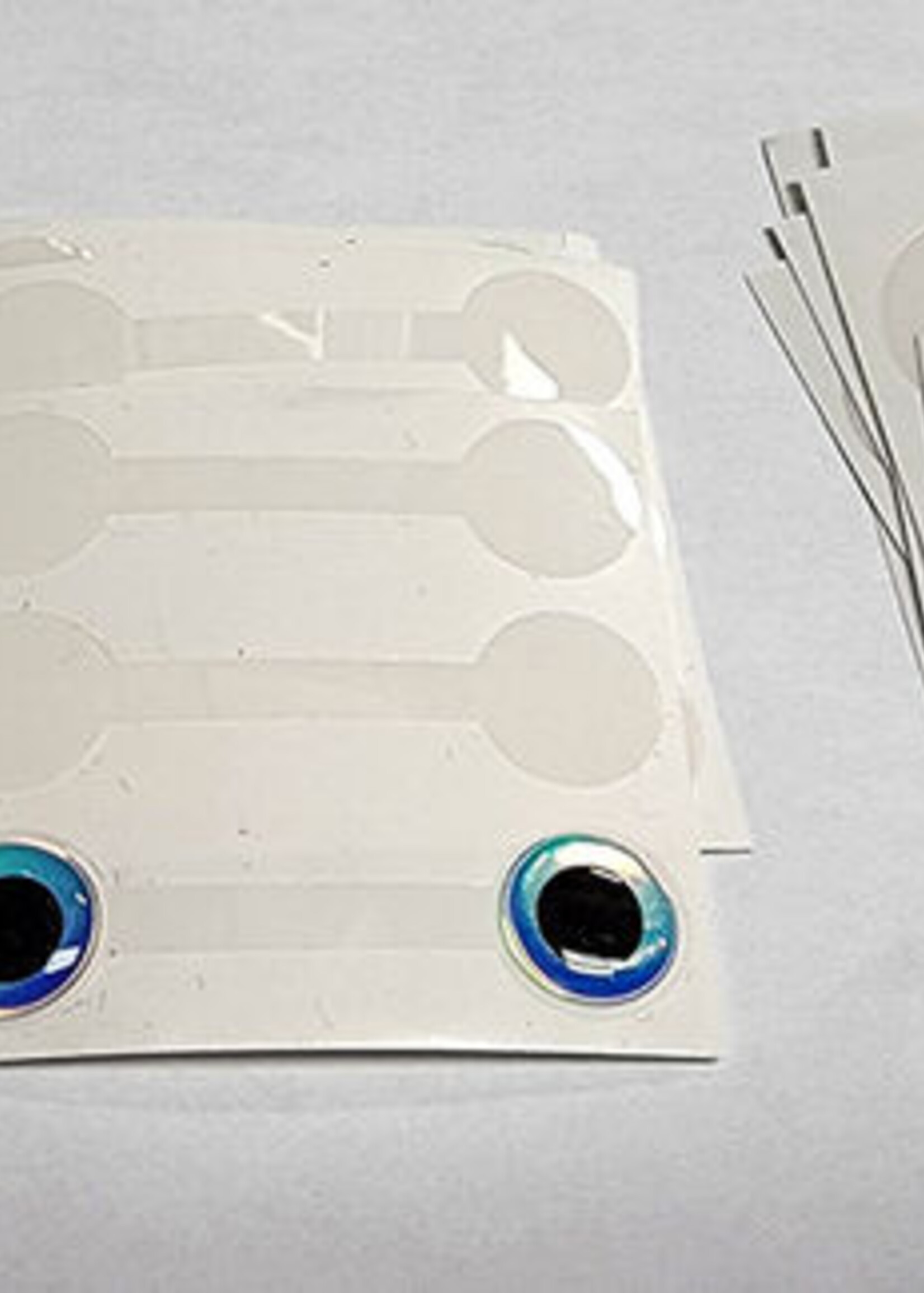 Hareline Dubbin Tie in Fold Over Eye Tabs for 1/2" or Smaller Eyes Medium